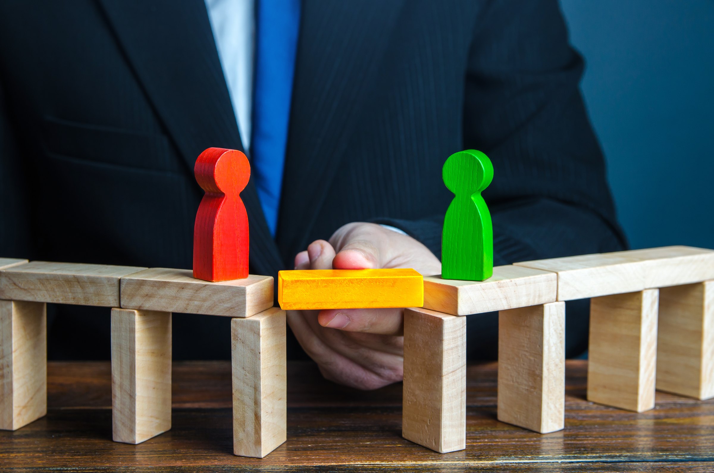 Mediation as a bridge — helping two sides find common ground